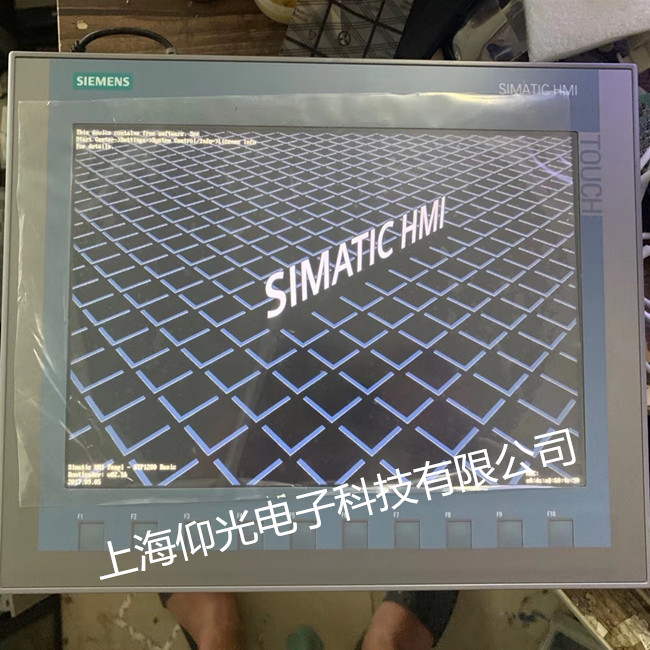 西門子KTP1200觸摸屏維修,6AV2123-2MB03-0AX0B白屏故障修理快