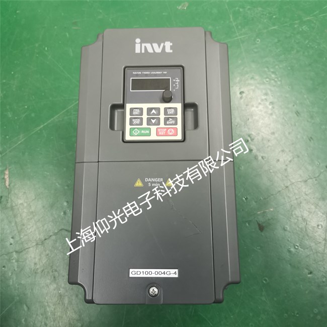英威騰變頻器維修GD100-004G-4上電顯示OC過電流維修