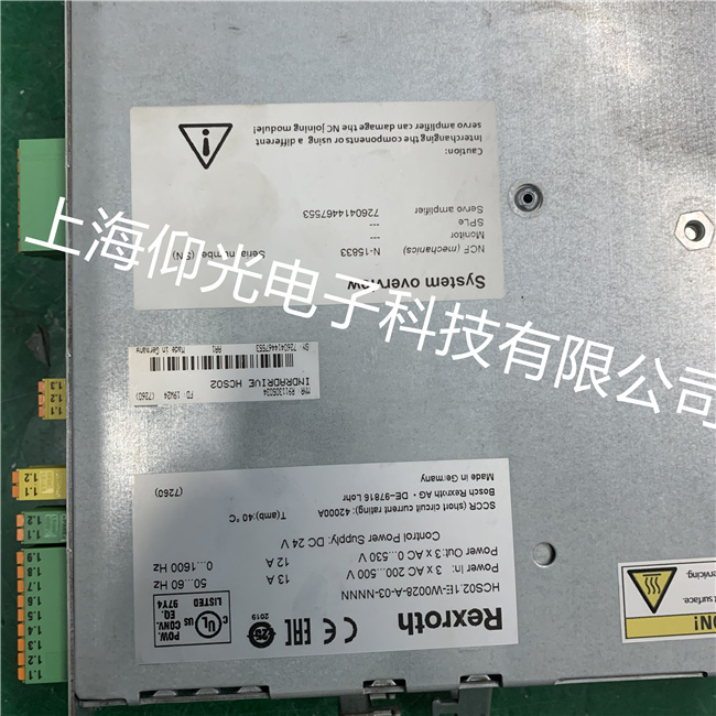 宜春金屬制品力士樂伺服驅(qū)動器總是跳閘維修案例