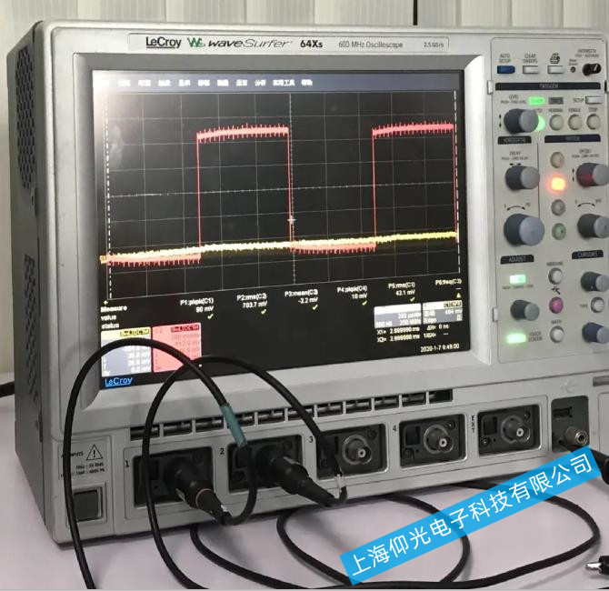 浙江力科64Xs示波器控制板組件損壞維修技巧分析