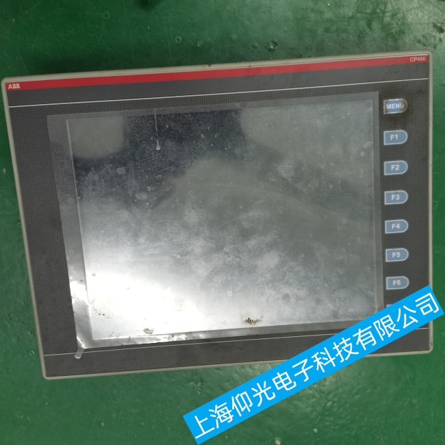 南通ABB觸摸屏CP600系列通電幾分鐘后屏幕變成藍屏故障維修售后點