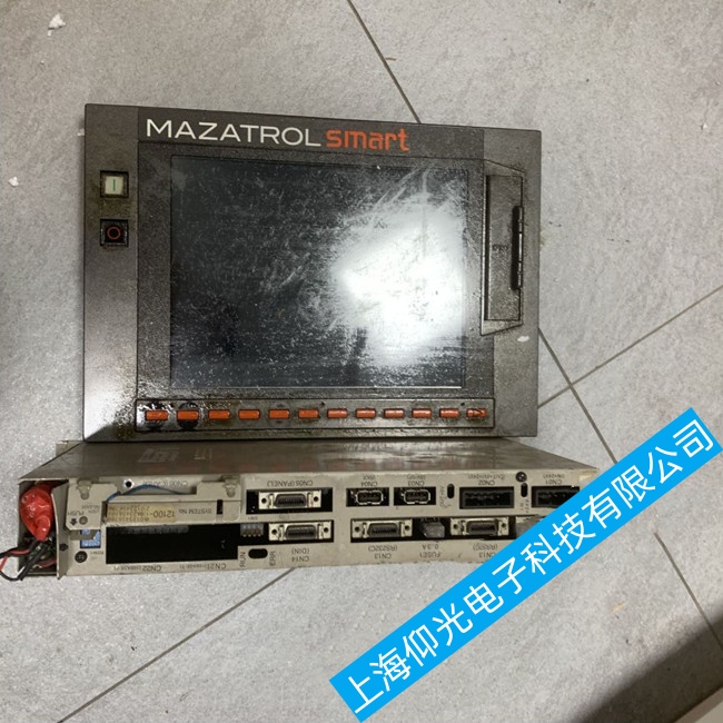 常州馬扎克MAZATROL Smooth Ez數(shù)控系統(tǒng)有顯示但無輸出故障維修