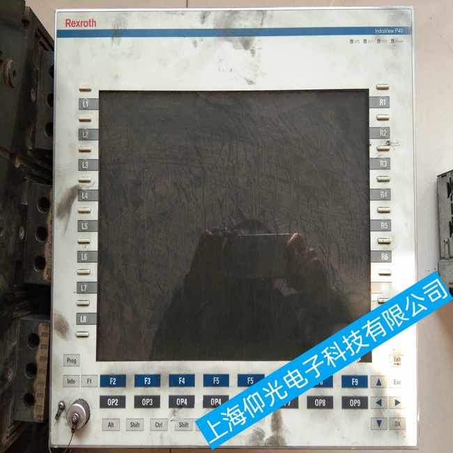 滁州力士樂數(shù)控系統(tǒng)A10VSO18上電后屏幕顯示不正常故障維修說明