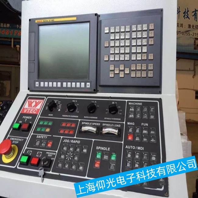 揭陽發(fā)那科A02B-0166-B501觸摸屏有顯示但無輸出故障維修售后點