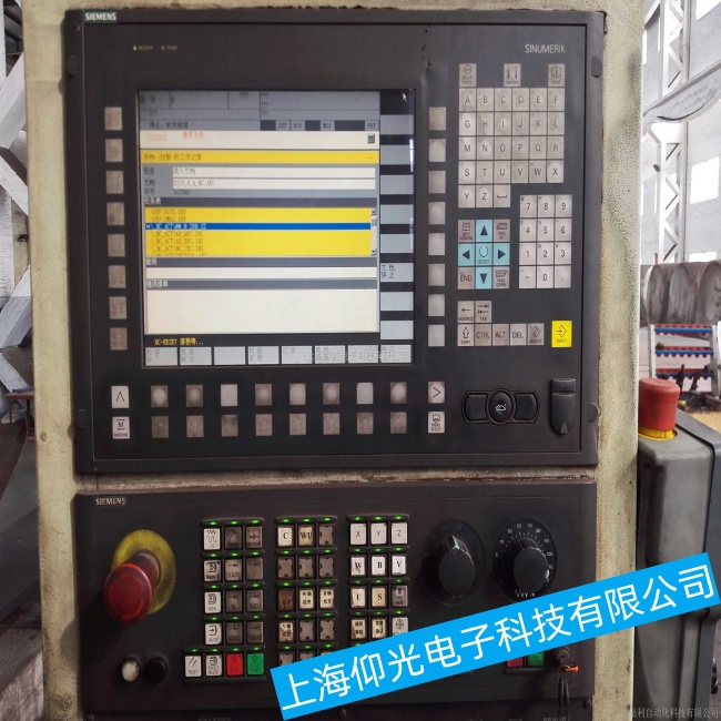 吉林西門子數(shù)控系統(tǒng)SINUMERIK 840C無法上電故障維修與調(diào)試