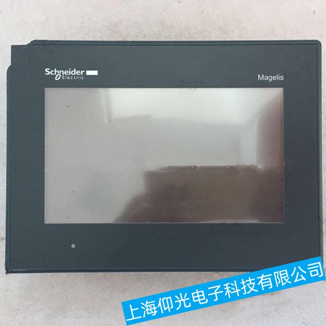 無錫施耐德XBTF032310觸摸屏上電燒保險故障維修檢測